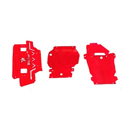 Stellar Thar Underbody Shield Red 3 Set